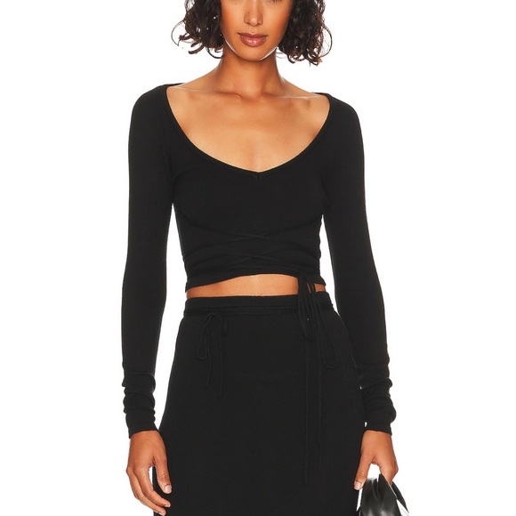 LPA Caliana Tie Top - Picture 1 of 5